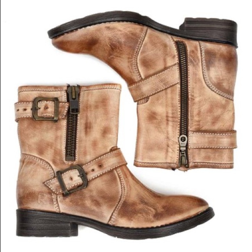 ROAN by Bed Stu Celebration Boots in light brown